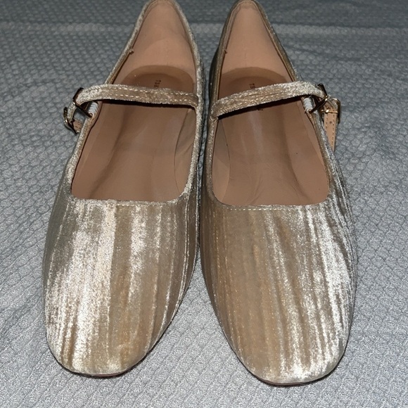 TSKO COSKI Womens Velvet Mary Jane Ballet Flat Size 38 US Size 7.5 - Picture 10 of 12